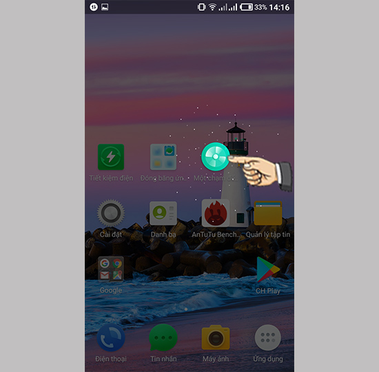 App tự động đóng app